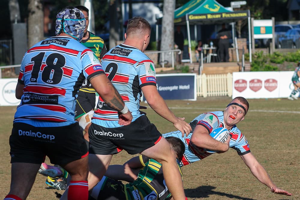 Souths in their Round Nine clash against Gordon in 2020. Photo: Malcolm Chuck