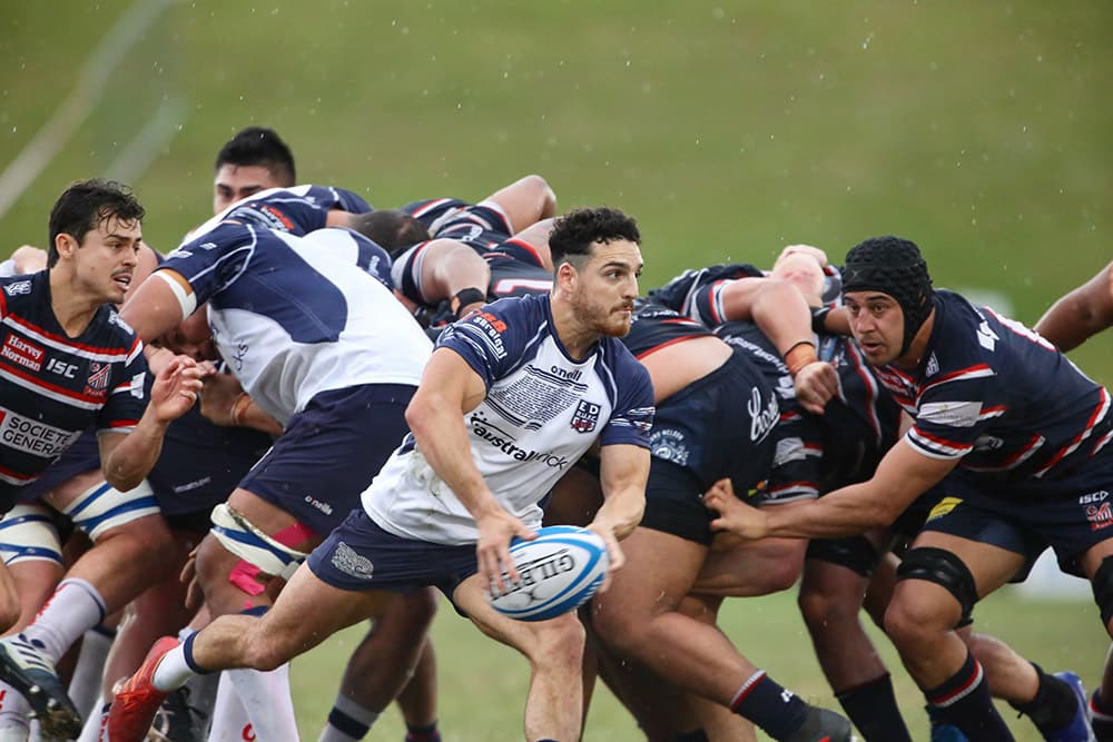 Easts and Eastwood clash in last year's Preliminary Final. Photo: AJF Photography