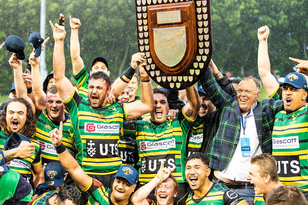 Darren Coleman led Gordon to their heroic 2020 Shute Shield premiership. Photo: James O'Donohue