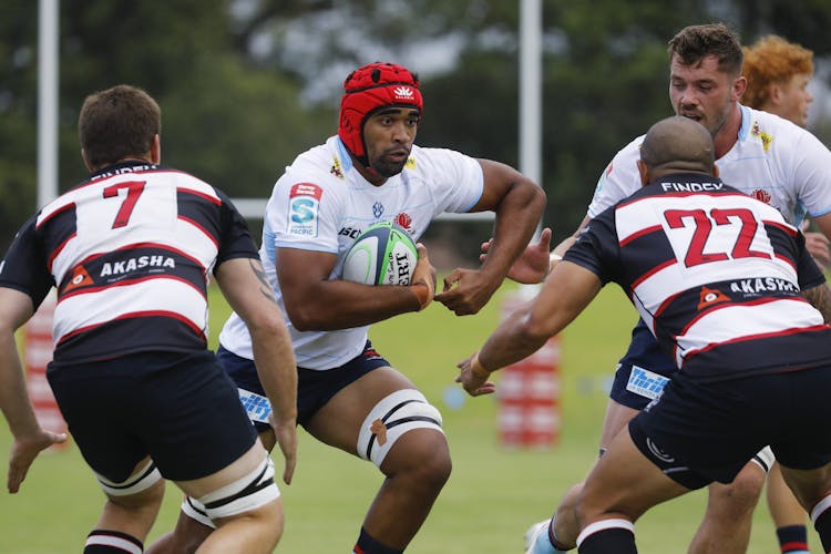 Langi Gleeson in action during last years pre-season match against West Harbour