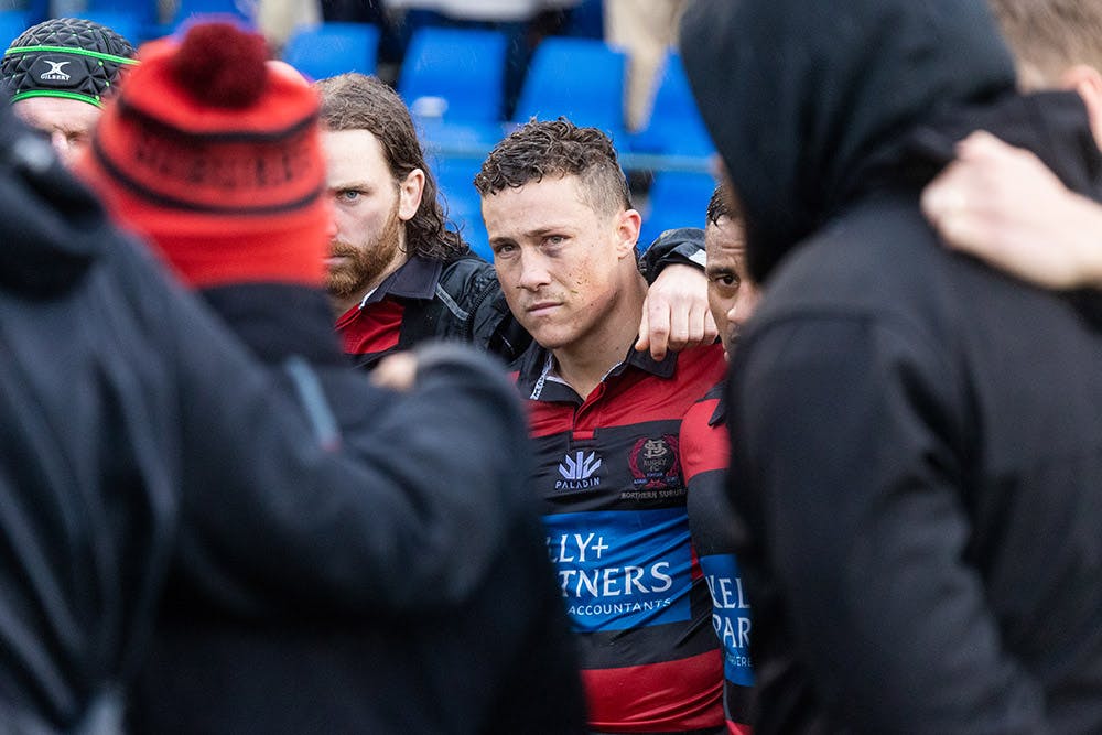 Norths huddle following their Semi-Final defeat in 2020. Photo: James O'Donohue